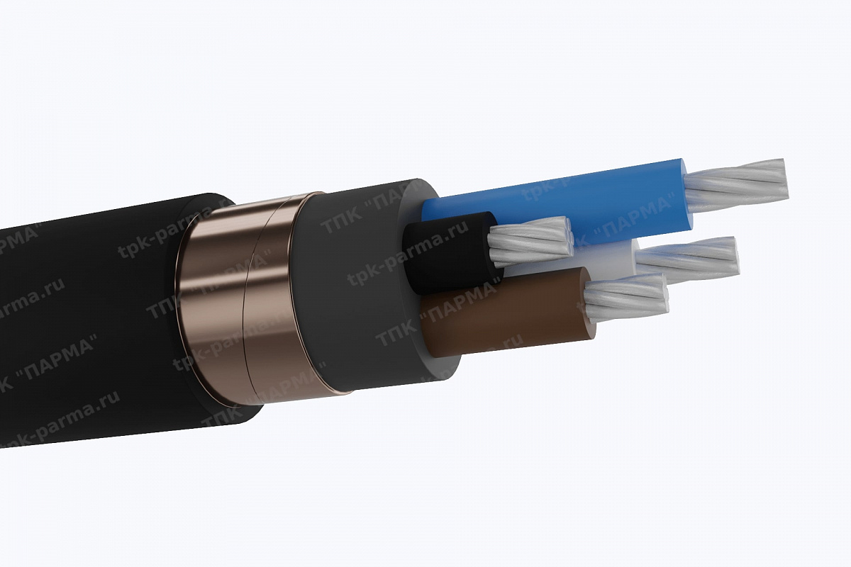 Фотография провода Кабель АВВГЭ 4х4