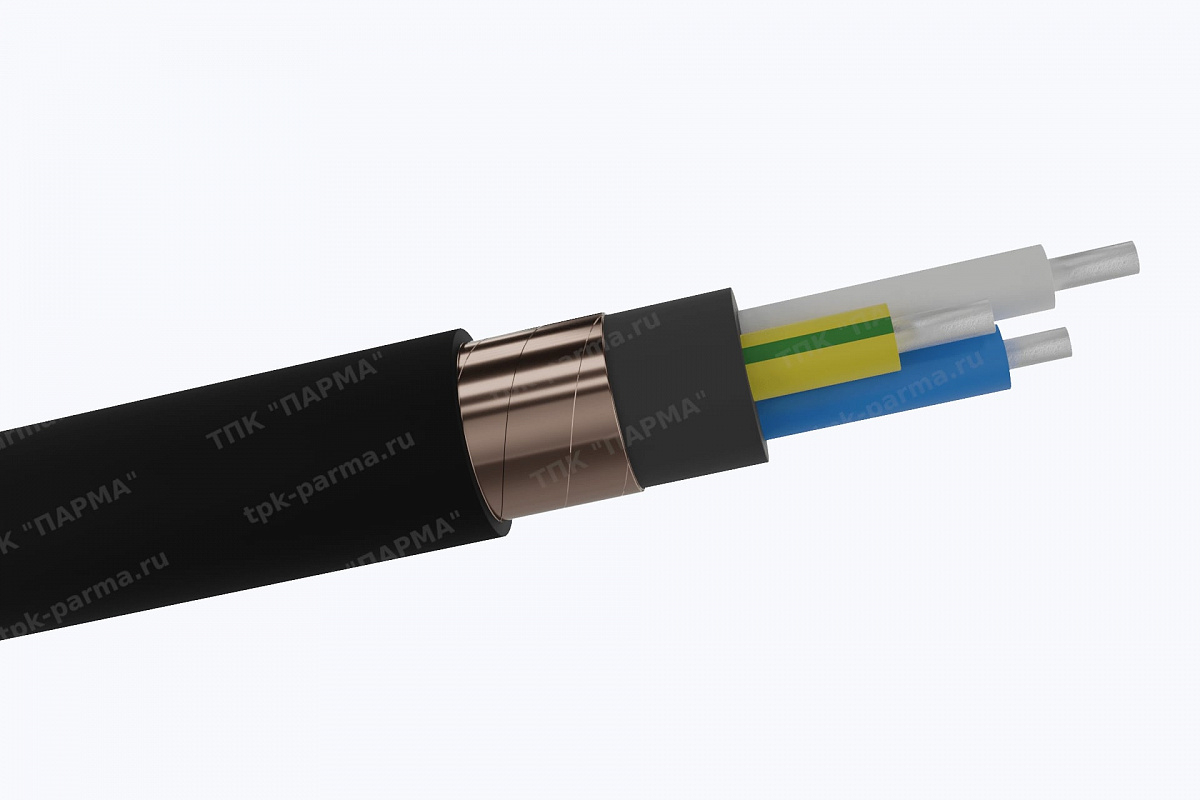 Фотография провода Кабель АВВГЭ 3х16