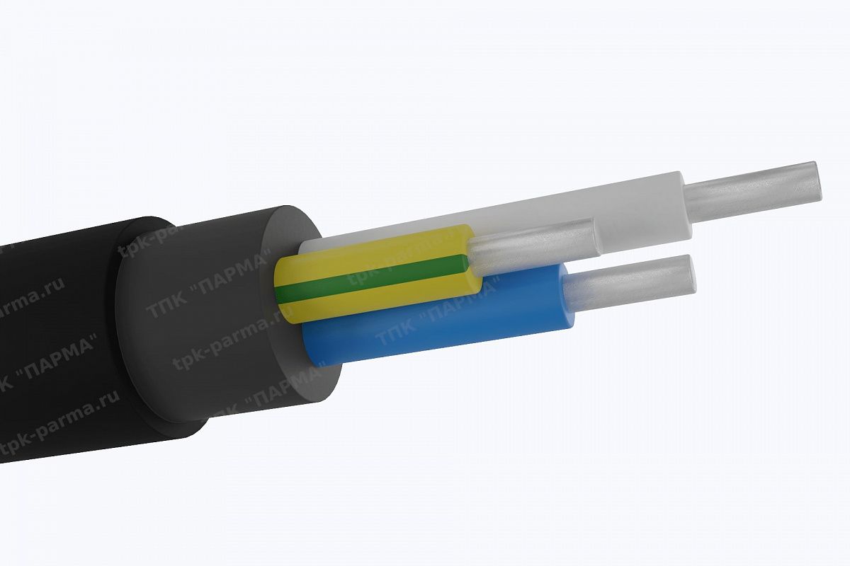 Фотография провода Кабель АВВГнг(A)-ХЛ 3х2,5 - 1кВ