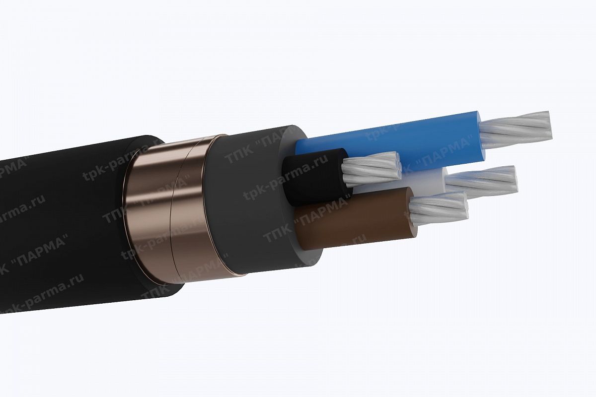 Фотография провода Кабель АВВГЭ 4х16