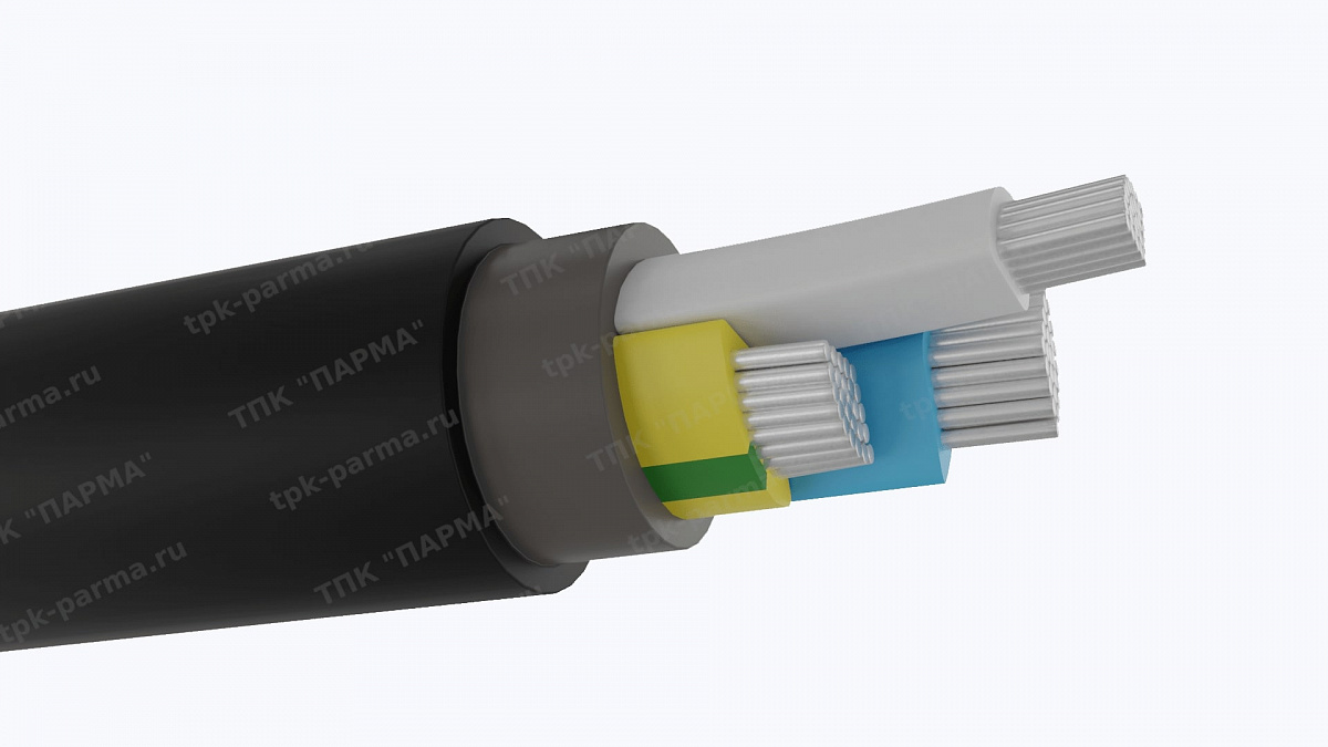 Фотография провода Кабель АВВГнг(A)-ХЛ 3х25 - 1кВ