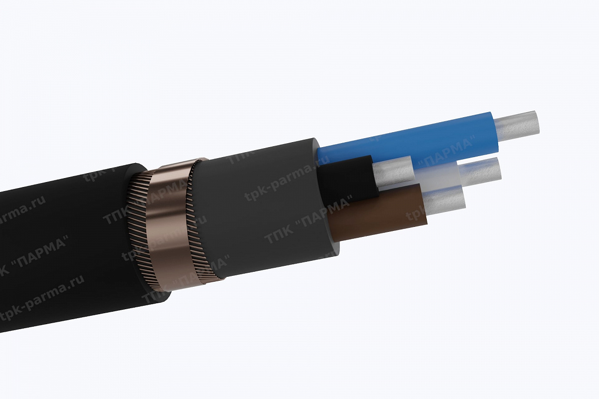 Фотография провода Кабель АВВГЭ 2х4